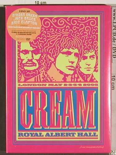 Cream: Royal Albert Hall, Warner, , 2005 Typ: 2DVD-V Best.-Nr.: 20124 Preis: 12,50 Euro