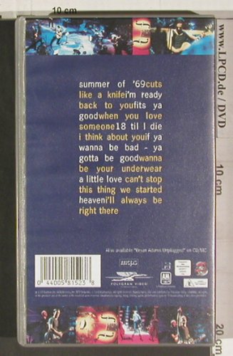 Adams,Bryan: Unplugged, PolyGram(058 152-3), , 1998 - VHS - 20176 - 5,00 Euro