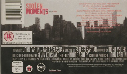 V.A.Red Hot + Cool: Stolen Moments, PolyGram(632 386-3), , 1994 - VHS - 20182 - 7,50 Euro