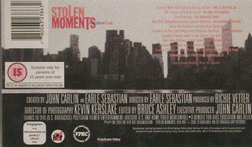 V.A.Red Hot + Cool: Stolen Moments, PolyGram (632 386-3), , 1994 Typ: VHS Best.-Nr.: 20182 Preis: 7,50 Euro