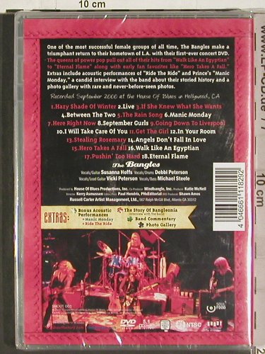 Bangles: Return to Bangleonia (NTSC), FS-New, Shout (SHOUT001), , 2008 Typ: DVD-V Best.-Nr.: 20203 Preis: 14,00 Euro