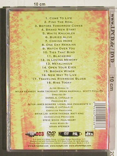 Alter Bridge: Live From Amsterdam, FS-New, DC3 (0109), US, 2009 Typ: DVD-V Best.-Nr.: 20221 Preis: 10,00 Euro