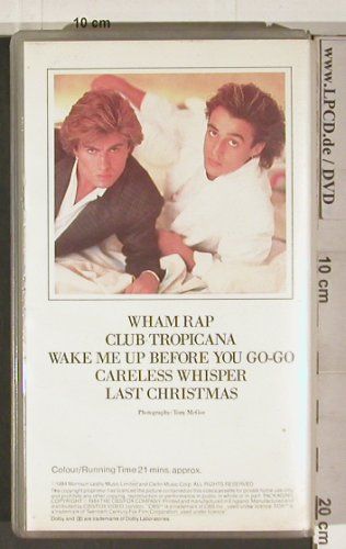 Wham: The Video ( 21 min), CBS/Fox (3048-50), D, 1984 Typ: VHS Best.-Nr.: 20247 Preis: 5,00 Euro