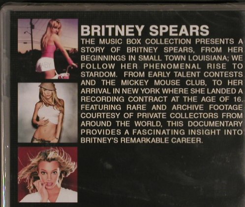 Spears,Britney: Music Box Biographical Collection, Plastic Head Prod. (PHV011DVD), FS-New, 2005 Typ: DVD Best.-Nr.: 20266 Preis: 6,00 Euro