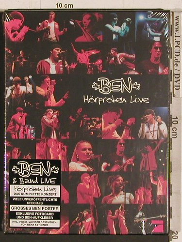 Ben & Band: Hörproben Live, FS-New, BMG (828765070591), EU, 2003 Typ: DVD Best.-Nr.: 20274 Preis: 5,00 Euro