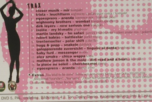 V.A.HighFlyer vs Markus Kavka: Closer Musik...Egoexpress, FS-New, Absulut Medien(045), PAL(5)4:3, 2005 - 2DVD-V - 20026 - 7,50 Euro