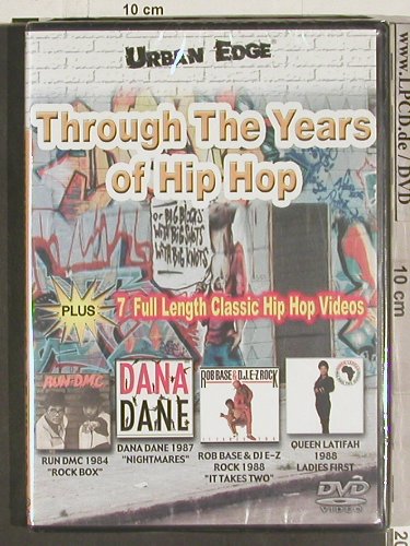 V.A.Through the Years of Hip Hop: Run DMC,Queen Latifah,Rob Base..., Urban Edge(WNRD 2152), FS-New, 02 - DVD-V - 20104 - 7,50 Euro
