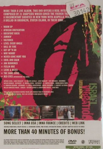 Israel Vibration: Live & Jammin', FS-New, Nocturne(NTVD 2005), , 2003 - DVD-V - 20161 - 7,50 Euro