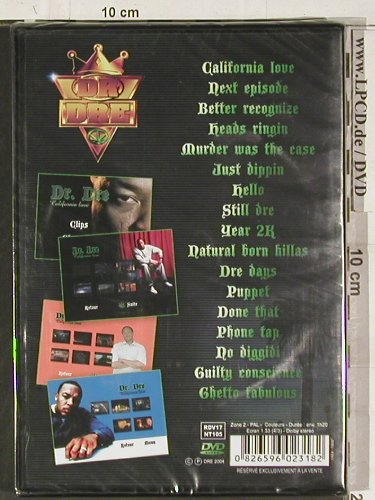Dr.Dre: California Love, FS-New, DRE(RDV17/NT105), EU, 2004 - DVD - 20241 - 14,00 Euro