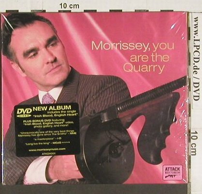 Morrissey: You Are the Quarry, Digi, (CD+DVD), Sanctuary(), FS-New, 04 - DVD-V - 20111 - 10,00 Euro