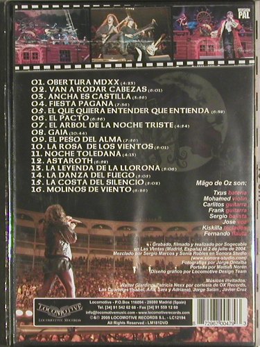 Mägo de Oz: Madrid Las Ventas, FS-New, Locomotive(), PAL, 2005 - DVD - 20006 - 10,00 Euro