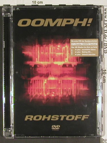 Oomph!: Rohstoff, FS-New, Gun(), EU, 2007 - DVD - 20118 - 10,00 Euro