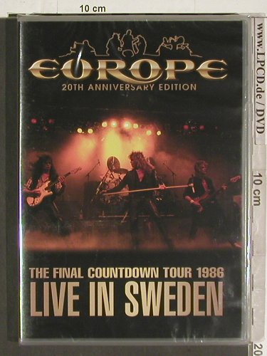 Europe: Live in Sweden,Final Countd.T.1986,, Hell & Back(H&B001DVD), EU,FS-New, 2006 - DVD-V - 20150 - 10,00 Euro