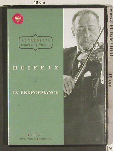 Heifetz,Jascha: In Performance, RCA Red Seal(), EU, 2005 - DVD/CD - 20132 - 10,00 Euro