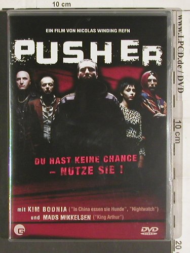 Pusher: mit Kim Boonia,Nicolas Winding Refn, Galileo Media (909 840-4), D, 2005 Typ: DVD-V Best.-Nr.: 20062 Preis: 5,00 Euro