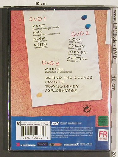 Mein neuer Freund: Christian Ulmen ist, FS-New, Sony, D, 05 Typ: 3DVD-V Best.-Nr.: 20114 Preis: 15,00 Euro