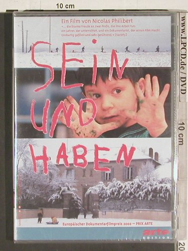 Sein und Haben: von Micolas Philibert, FS-New, arte ed. (747), , 2003 Typ: DVD-V Best.-Nr.: 20171 Preis: 14,00 Euro