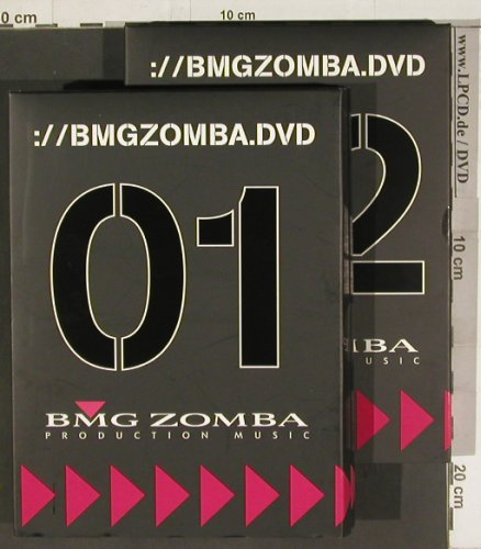 V.A.BMGZomba.dvd: 01 + 02, Production Music(Software), BMG, EJ?,FS-New Typ: DVD*2 Best.-Nr.: 20185 Preis: 5,00 Euro