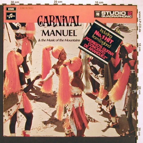 Manuel & the music of t.Mountains: Carnival, vg+/m-, EMI(062-04754Q), D, 1971 - LPQ - A3651 - 3,00 Euro