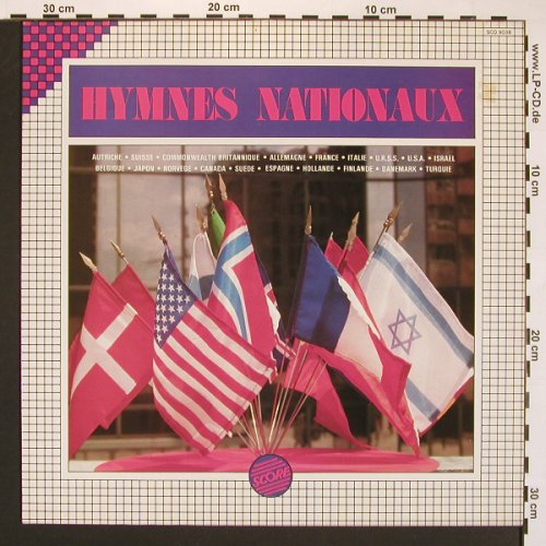 Grand Orchestre International: Hymnes Nationaux, Score(SCO 9038), F, 86 - LP - A655 - 6,00 Euro