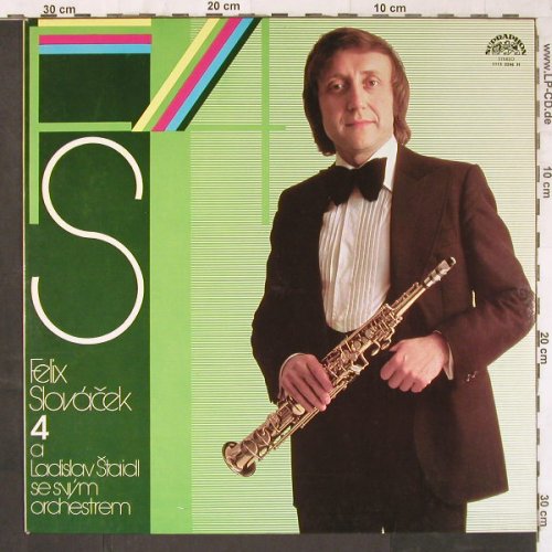 Slovacek,Felix: 4, a L Staidl se svym Orchestrem, Supraphon(1113 2246 H), CZ, 1977 - LP - E6102 - 7,50 Euro