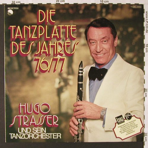 Strasser,Hugo & Tanz-Orch.: Die Tanzplatte Des Jahres 76/77, EMI(062-31 825), D, 1976 - LP - E7210 - 6,00 Euro