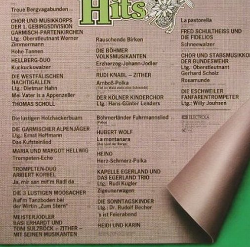 V.A.20 Volkstümliche Hits: Heino, Hellber-Duo, HörZu(058-32 940), D,  - LP - E7336 - 5,00 Euro