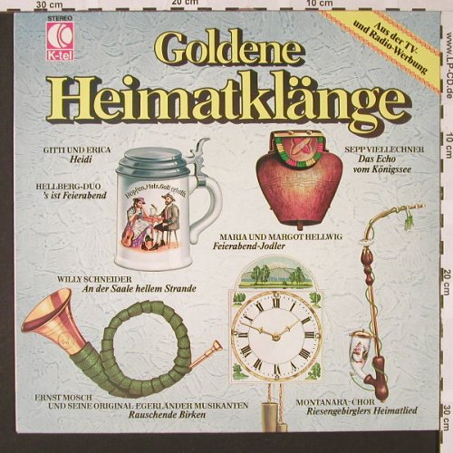 V.A.Goldene Heimatklänge: Gitti und Erica, Heidi...Heino, K-tel(TG 1195), D,  - LP - E7449 - 6,00 Euro