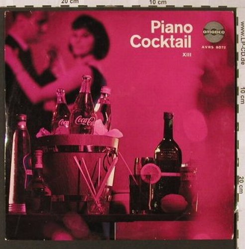 V.A.Piano Cocktail XIII: Michael Danzinger,piano, vg-/m-, Amadeo(AVRS 8072), A,  - 10inch - E7892 - 9,00 Euro