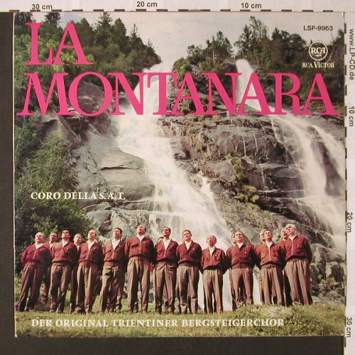 La Montanara - Coro Della S.A.T.: Der original Trientiner Bergsteiger, RCA(LSP-9963), D,  - LP - E8692 - 4,00 Euro