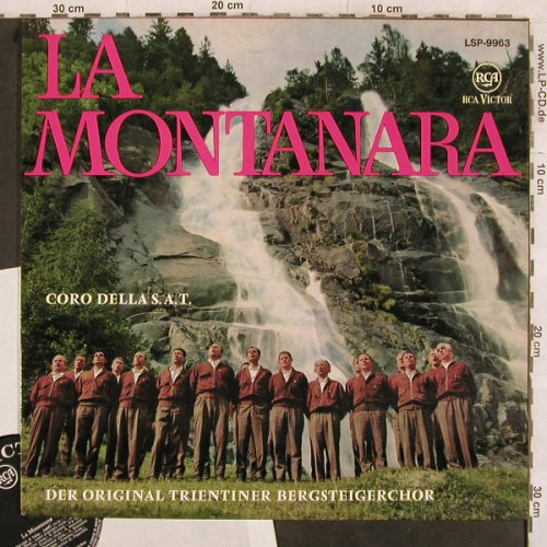 La Montanara - Coro Della S.A.T.: Der original Trientiner Bergsteiger, RCA(LSP-9963), D,  - LP - E8692 - 4,00 Euro