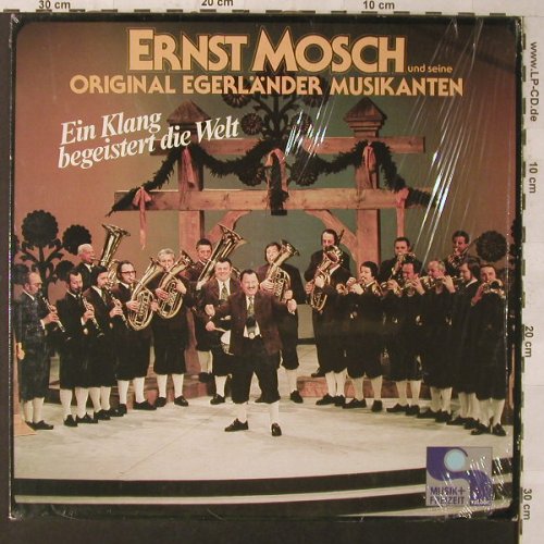 Mosch,Ernst & Seine Orig.Egerländer: Ein Klang Begeistert Die Welt(69), Telefunken(6.25801 AF), D, Ri, 1984 - LP - F1261 - 7,50 Euro