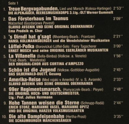 V.A.40 volkstümliche Schlager: ungekürzte Originale, Telefunken(6.28 309 DS), D, 1974 - 2LP - F1584 - 7,50 Euro