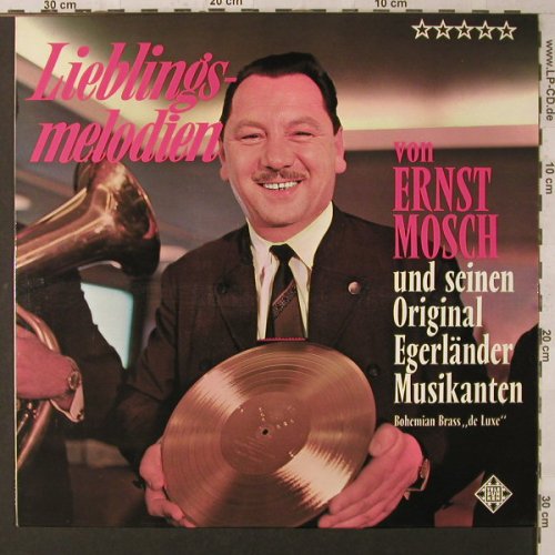 Mosch,Ernst & Seine Orig.Egerländer: Lieblingsmelodien, Telefunken(SLE 14 518-P), D, 1968 - LP - F1586 - 9,00 Euro