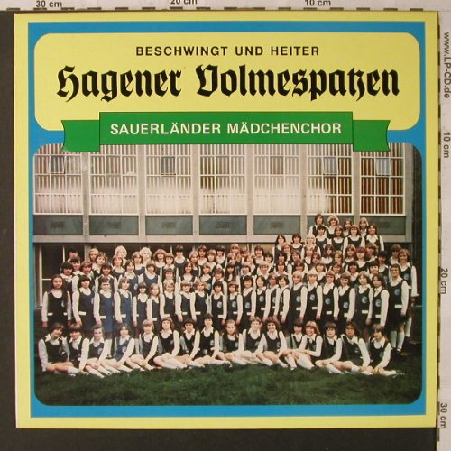Sauerländer Mädchenchor: Beschingt und Heiter, WG Rekords(140978), D,  - LP - F1594 - 7,50 Euro