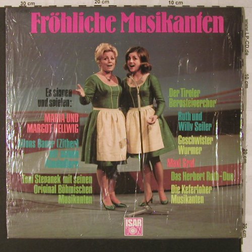 V.A.Fröhliche Musikanten: M.u.M. Hellwig...Alfons Bauer, Isar Ton(C 048-42 062), D, 1972 - LP - F1595 - 9,00 Euro