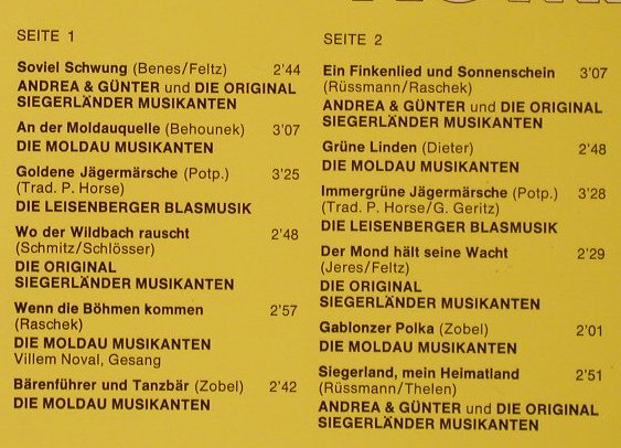 V.A.Die Musikanten Kommen: 1, Foc, Colorit(1C 148-41 032), D, 1973 - 2LP - F1600 - 9,00 Euro