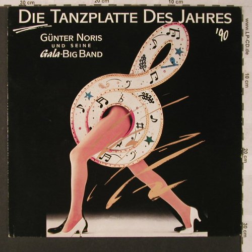 Noris,Günther & Big Band: Die Tanzplatte Des Jahres 90', Teldec(246 116-1 AS), D, 1989 - LP - F1666 - 7,50 Euro
