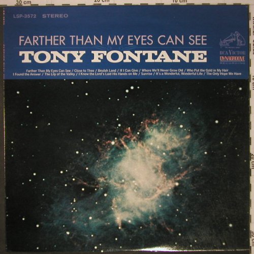 Fontane,Tony: Farther Than My Eyes Can See, RCA(LSP-3572), US, 1966 - LP - F3658 - 12,50 Euro