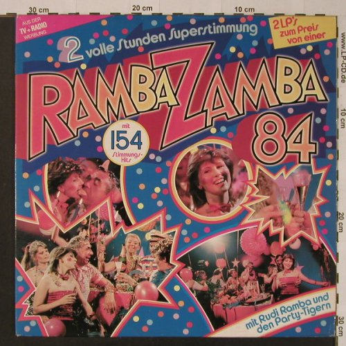 Rudi Ramba & Party-Tiger: Ramba Zamba 84, CBS(22 234), NL, 1983 - 2LP - F4048 - 7,50 Euro