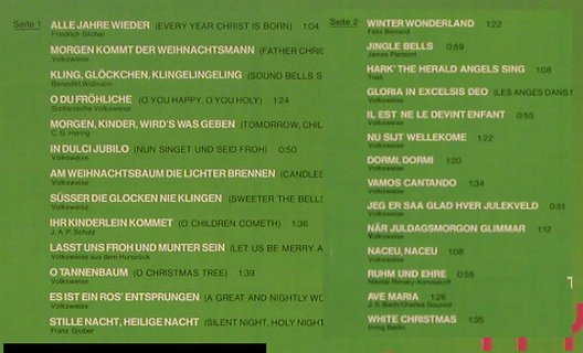 Yamaha-Organ: Happy Christmas Around The World, Karussell(2430 082), D, 1972 - LP - F4050 - 9,00 Euro