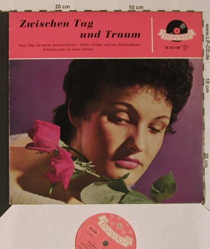 V.A.Zwischen Tag und Traum: Ferry Tabi, Walter Günther/M.Lanner, Polydor(45 004), D, 1960 - 10inch - F4256 - 14,00 Euro