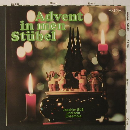 Süß,Joachim und sein Ensemble: Advent In Mein Stübel, Amiga (blau)(8 45 276), DDR, 1989 - LP - F4489 - 6,00 Euro