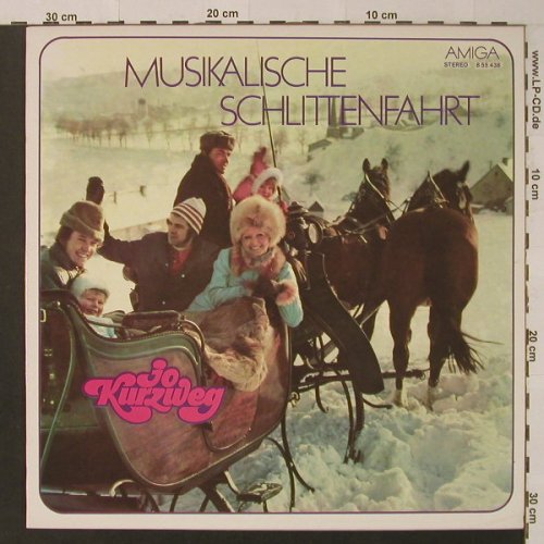 Kurzweg,Jo & Orchester: Musikalische Schlittenfahrt, Amiga(8 55 438), DDR, 1975 - LP - F4517 - 7,50 Euro