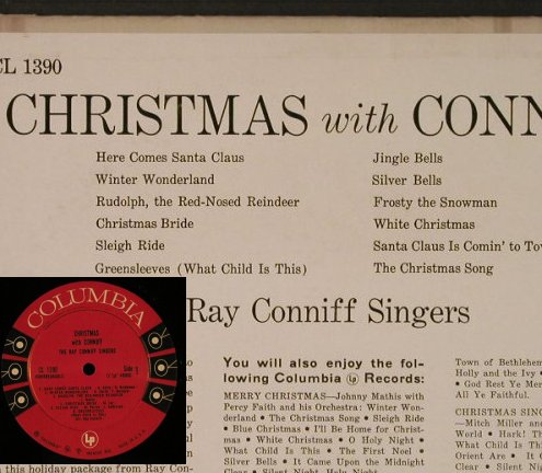 Conniff,Ray & Singers: Christmas with Conniff, Columbia(CL 1390), US,  - LP - F4562 - 7,50 Euro