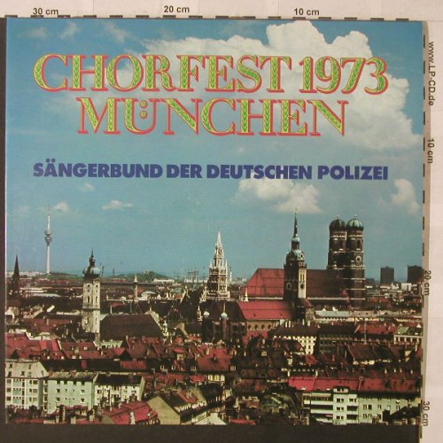 V.A.Chorfest 1973 München: Sängerbund d.Deutschen Polizei e.V., Sängerbund(2666 240), D, 1973 - 2LP - F460 - 9,00 Euro