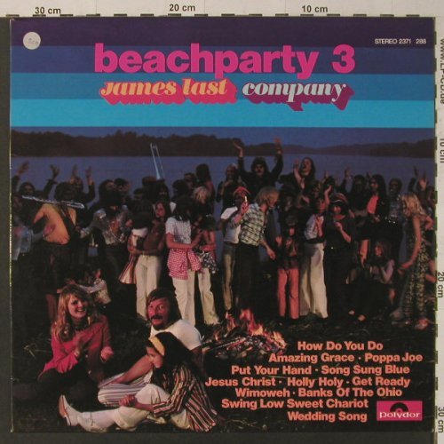 Last,James: Beachparty 3, Polydor(2371 288), D, 1972 - LP - F4785 - 7,50 Euro