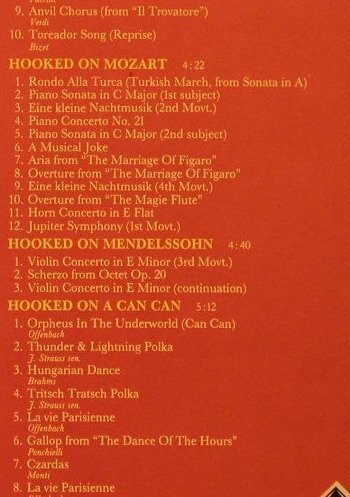 Royal Philharmonic Orch.: Hooked On Classics, Luis Clark, Telefunken(6.24950 AO), D, 1981 - LP - F5869 - 5,00 Euro