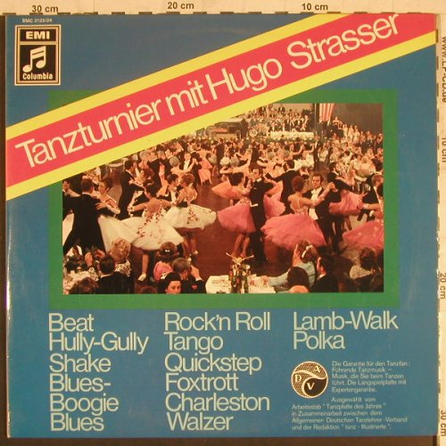 Strasser,Hugo & Tanz-Orch.: Tanzturnier Mit, Foc, EMI Columbia(SMC 2123/24), D,  - 2LP - F6030 - 7,50 Euro