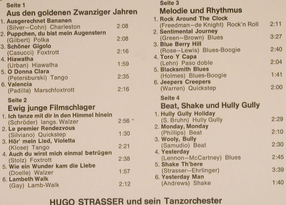 Strasser,Hugo & Tanz-Orch.: Tanzturnier Mit, Foc, EMI Columbia(C 148-29 790/91), D,  - 2LP - F6031 - 9,00 Euro